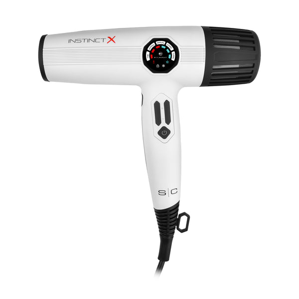 StyleCraft Instinct X Professional Hair Dryer w/ Brushless Motor & Digital Display (SC105B)