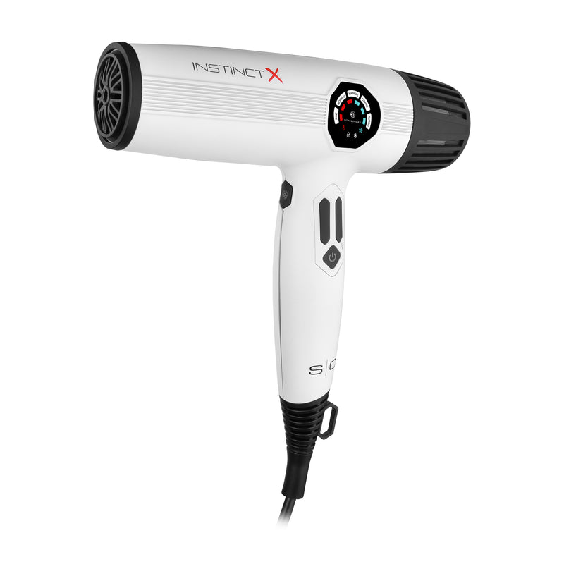 StyleCraft Instinct X Professional Hair Dryer w/ Brushless Motor & Digital Display (SC105B)