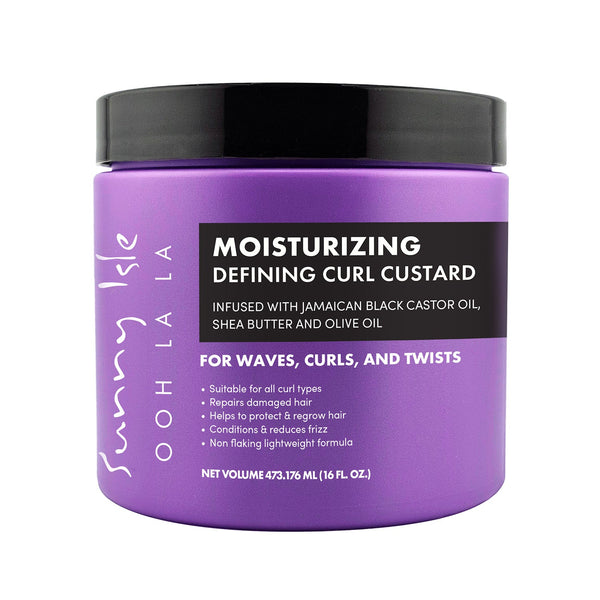 Sunny Isle Ooh La La Moisturizing Defining Curl Custard w/ Jamaican Bl