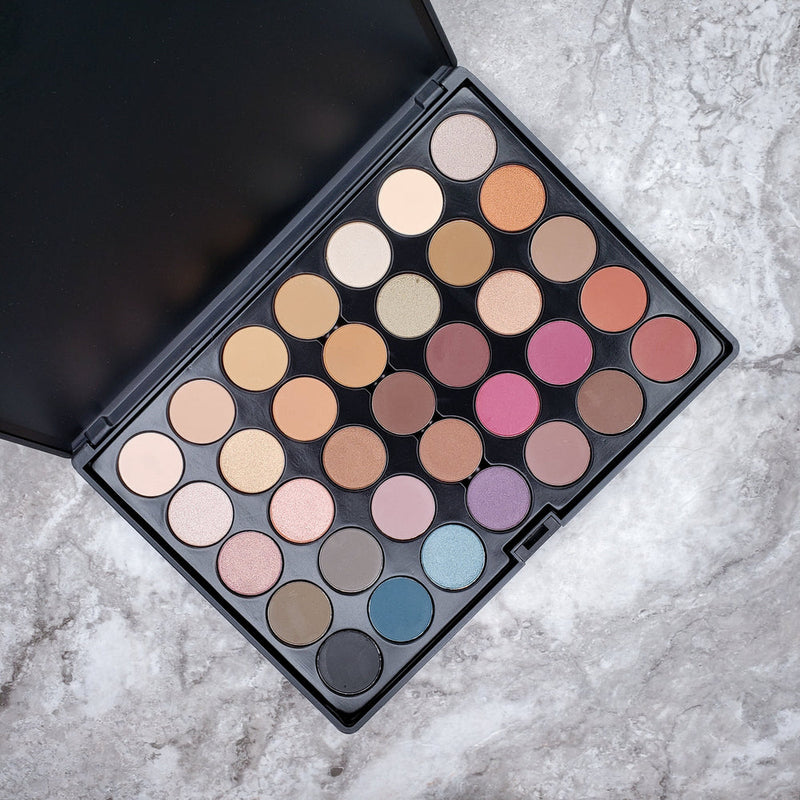Crown Pro 35 Color Timeless Eyeshadow Collection Palette (35TC)