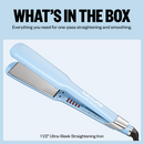 BaBylissPRO Limited Edition Nano Titanium 1.5" Ultra-Sleek Flat Iron - Iced Blue (BNT131TLB) [PRE-ORDER]