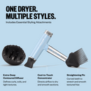 BaBylissPRO Limited Edition Nano Titanium Light Ionic Hair Dryer - Iced Blue (BNTC9200LB) [PRE-ORDER]