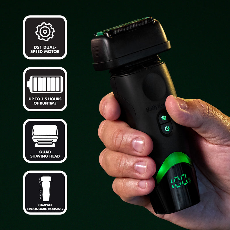 バリカンセット W MARK BaByliss PRO 4D SHAVER BaBylissPRO x Tomb45 Wireless Charging Double Foil Shaver (FXT45FS)