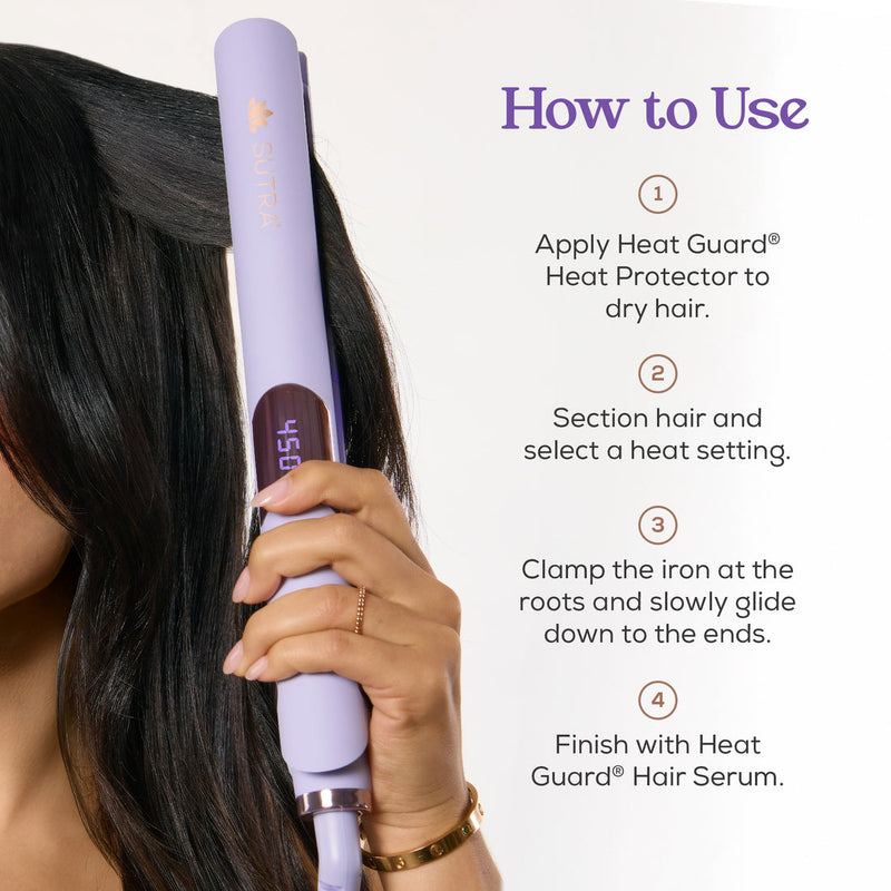 Sutra Beauty Ultra Violet Flat Iron - 1"