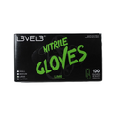 L3VEL3 Professional Nitrile Gloves 100pk - Lime