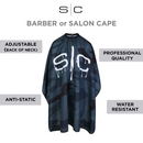 StyleCraft Professional Black Camo Hair Cutting Cape (SC324B)
