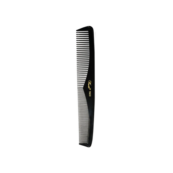 Krest 7 3/4" Extra Thin Taper/Clipper Finishing Comb - Black (No. 9900)