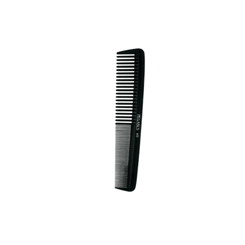 Pegasus Hard Rubber Comb (615) 7 1/4" Tapering/Square Large Cutting Comb