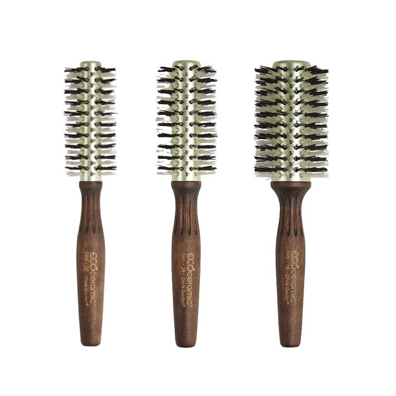 Olivia Garden EcoCeramic Firm Bristles Thermal Brush Collection (ECF)