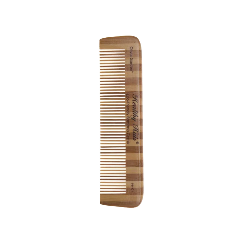 Olivia Garden Healthy Hair Eco-Friendly Bamboo Comb Collection (HH-C)