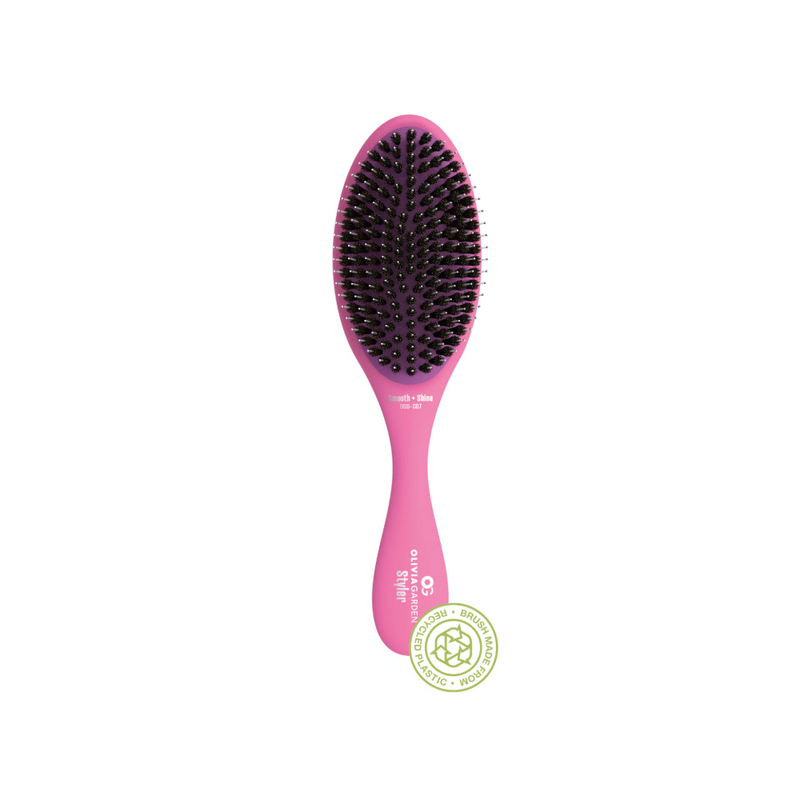 Olivia Garden Recycled OG Smooth & Shine Styler Brush Collection (OGD-C)