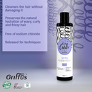 Griffus Love Curls 2A to 4C Shampoo w/ Coconut, Chia & Flaxseed (400ml/13.52oz)
