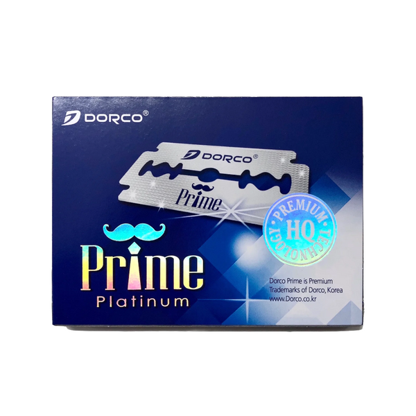 Dorco Prime Platinum Double Edge Razor Blade - 100 pack (DVB003)