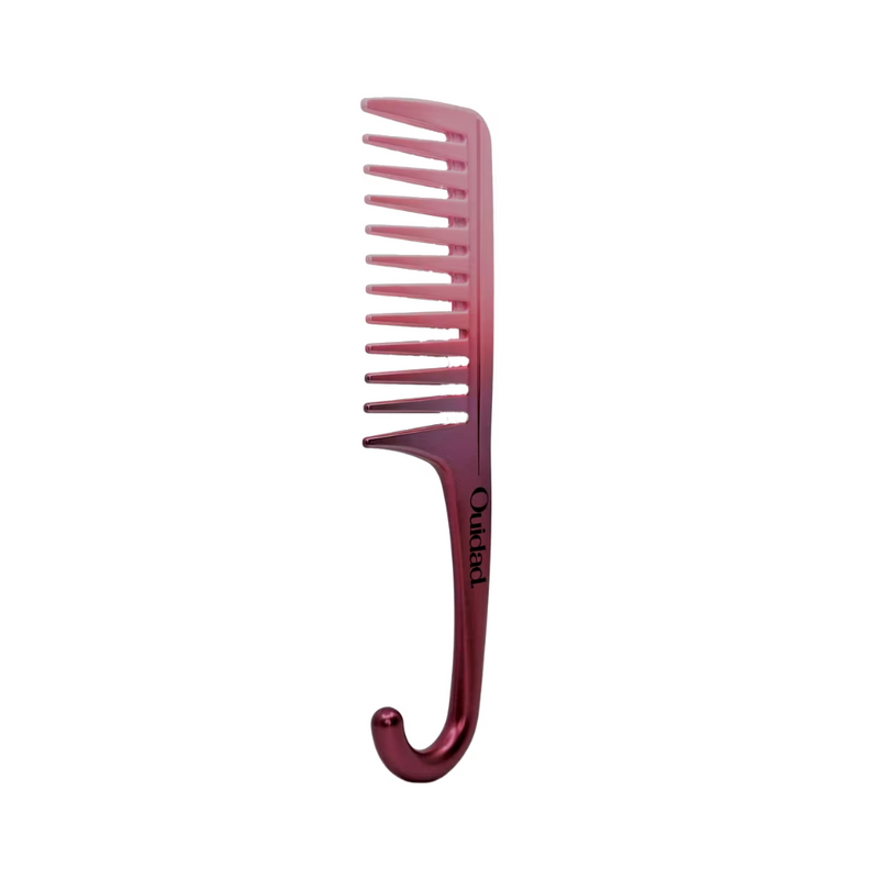 Ouidad Wide-Tooth Shower Comb - Pink