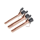 Sutra Beauty 3-piece Spring Interchangeable Clip Barrels (Handle Base NOT Included) [50P3CB-B39]