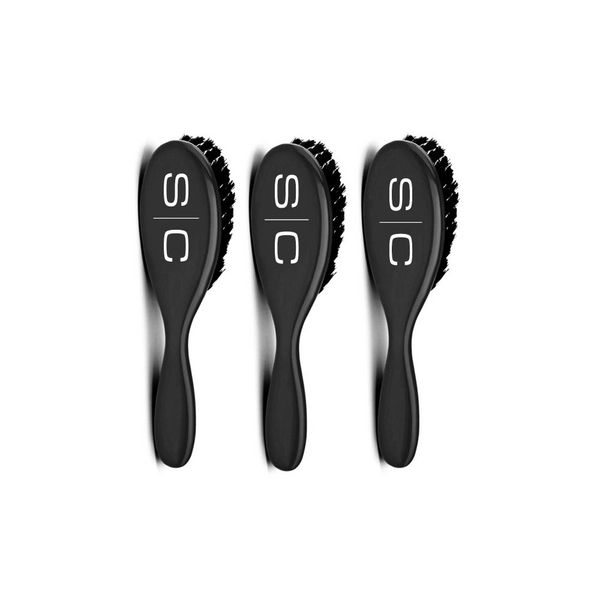 StyleCraft The Fresh Cut Fade Barber Brush - 3pk