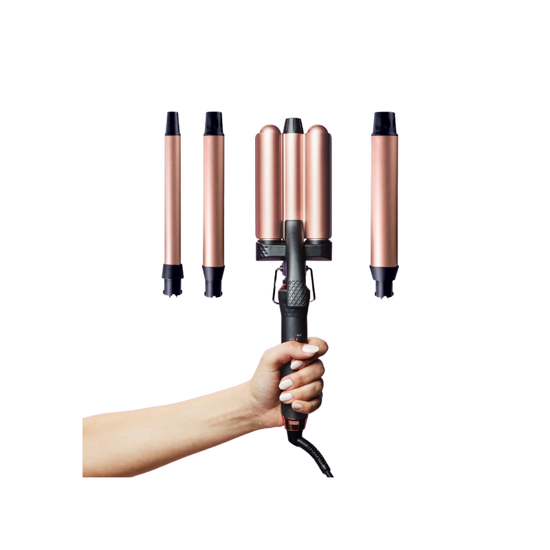 Sutra Beauty 4-in-1 Interchangeable Clipless Curler Set (50CS3N1)