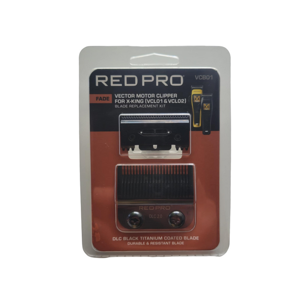 Red PRO Replacement Fade Blade for X-King Clipper (VCB01)