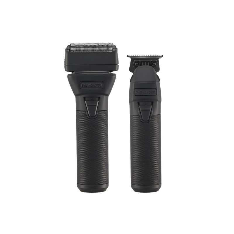 BaBylissPRO FXONE BlackFX Trimmer & Double Foil Shaver Set (FX1FSTMBPK) [PRE-ORDER]