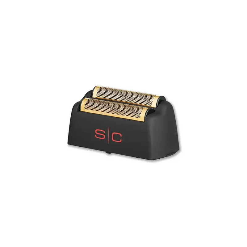 StyleCraft Gold Titanium Foil Head & Cutter Replacement Set for Rebel Shaver (SC555G)
