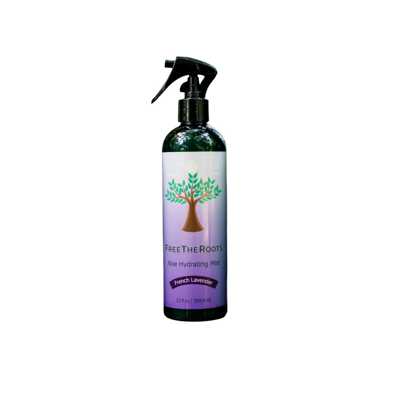 FreeTheRoots Vegan & Cruelty-Free Aloe Hydrating Hair Mist - French Lavender (354.8ml/12oz)