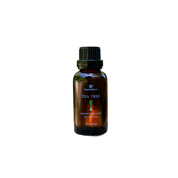 FreeTheRoots Vegan & Cruelty-Free 100% Pure Tea Tree Essential Oil (30ml/1oz)