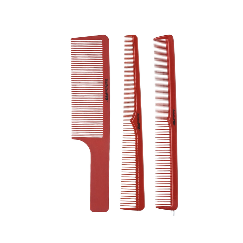 BaBylissPRO Barberology 3pc Comb Set