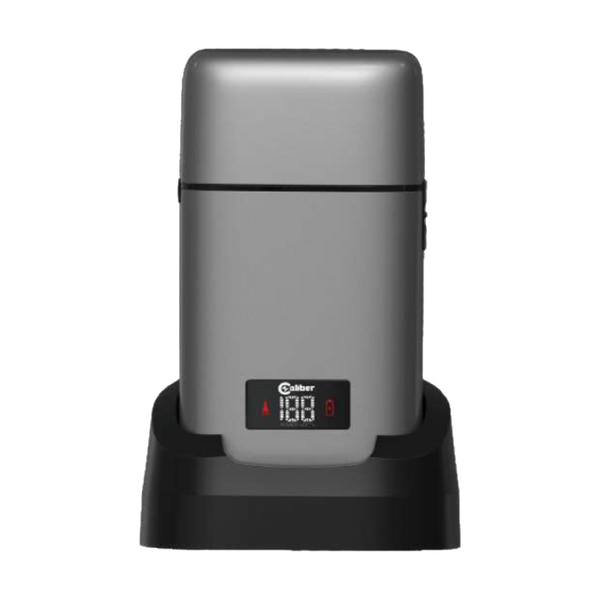 Caliber MOAB 2.0 Metal Triple Foil Shaver w/ Digital Display - Gunmetal