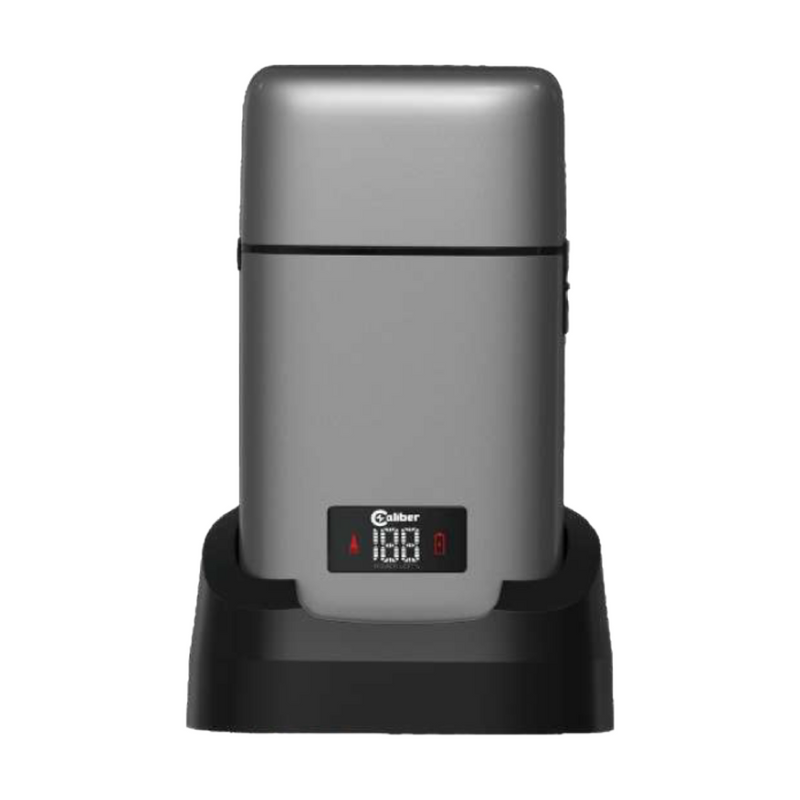 Caliber MOAB 2.0 Metal Triple Foil Shaver w/ Digital Display - Gunmetal