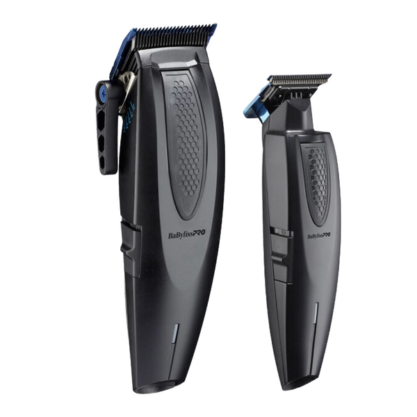 BaBylissPRO LithiumFX+ Ergonomic Clipper & Trimmer Value Set (FX73DUOCTMB)