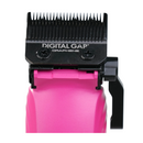 Cocco Hyper Veloce Pro Cordless Clipper w/ Digital Gap Ambassador Graphene Taper Blade + Charging Stand - Limited Edition Pink (CHVPC-PINK)