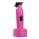 Cocco Hyper Veloce Pro Cordless Trimmer w/ Digital Gap Ambassador Graphene Blade + Charging Stand - Limited Edition Pink (CHVPT-PINK)