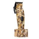 Cocco Hyper Veloce Pro Cordless Clipper w/ Digital Gap Ambassador Graphene Taper Blade + Charging Stand - Limited Edition Camo (CHVPC-CAMO)