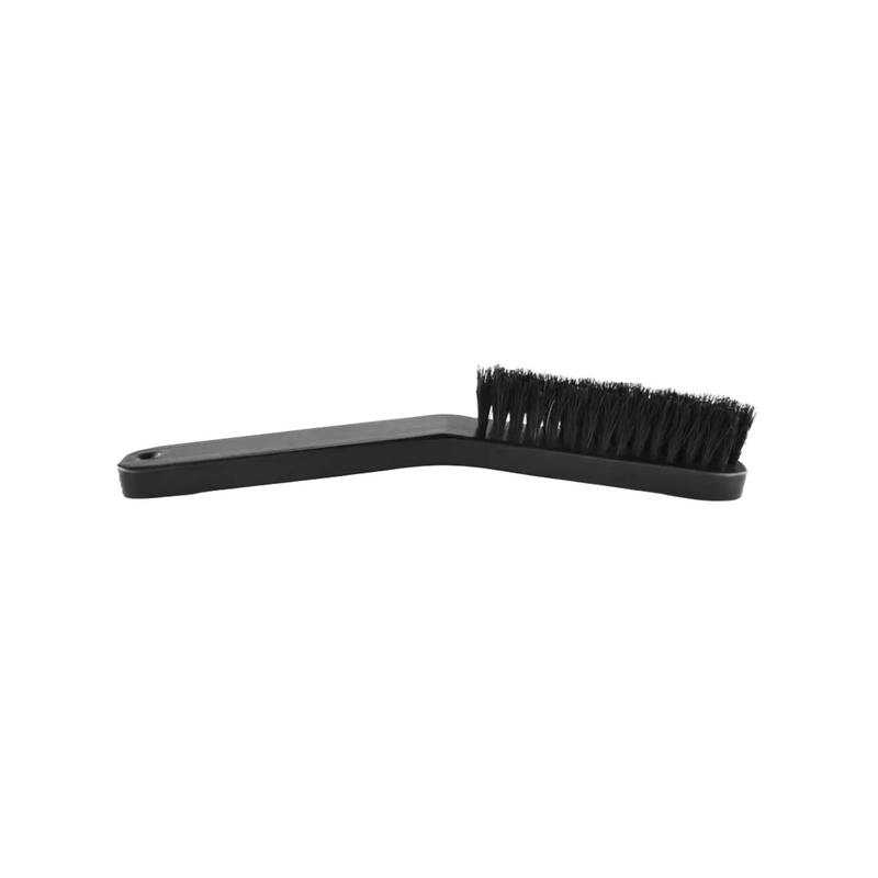 StyleCraft No Knuckles Large Professional Curved Fade Natural Brush (SCFBCLB)