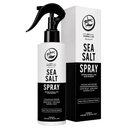 Sea salt spray bottle with black trigger and boxed label, for hair volume and texture.