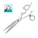 Shark Fin Professional Damascus Swivel Shears