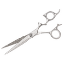 Shark Fin Professional Damascus Non-Swivel Shears