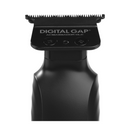 Black clipper head with DIGITAL GAP AMBASSADOR DUE branding and toothed blade