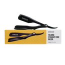 Cocco Matte Black Folding Straight Edge Razor T11