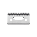 Heiniger taper clipper blade with uniform comb teeth and mounting holes