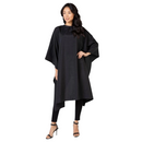 Betty Dain Super Size Styling Cape w/ Velcro Closure (899V-BLK)