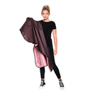 Betty Dain Reversi All-Purpose Cape - Rose Gold & Black (946-Rose)