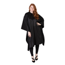 Betty Dain Plus Size Styling Cape (2213-BLK)