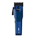 Andis Phenom navy brushless motor clipper with black cutting blade and side lever