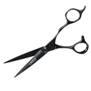 L3VEL3 alloy steel cutting shears with black handle, finger loops, pointed blades