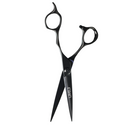 L3VEL3 cutting shears with two finger loops and centered screw on black handles