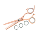 Shark Fin Shears Professional Texturizer - Rose Gold
