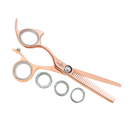 Shark Fin Shears Professional Texturizer - Rose Gold