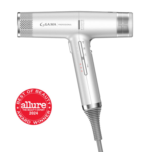 Gama Italy Limited Edition iQ3 Perfetto x Rosanno Ferretti Hair Dryer - Pearl White