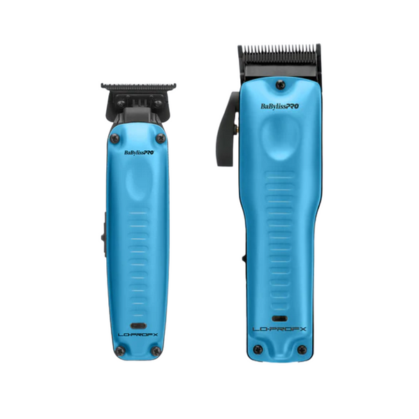 BaByliss PRO Limited Edition Influencer Blue Lo-Pro FX Clipper & Trimmer Value Set - Nicole Renae